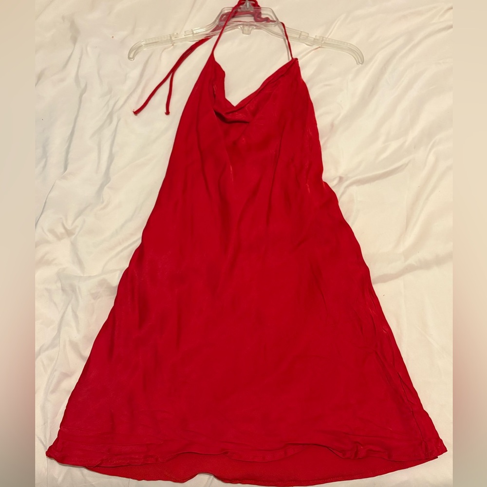 Zara Vibrant Red Dress